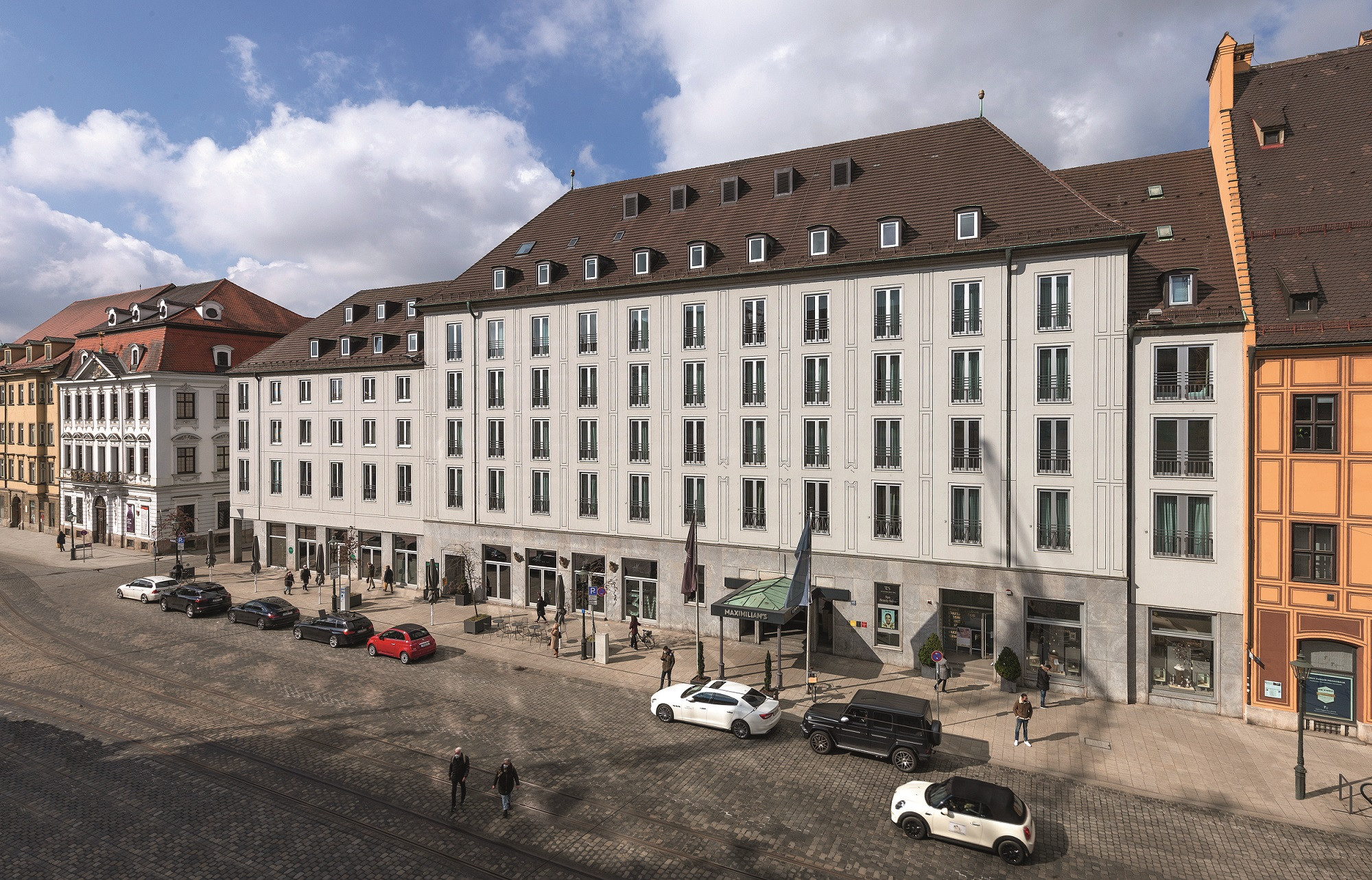 Außenansicht - Hotel Maximilian's in Augsburg